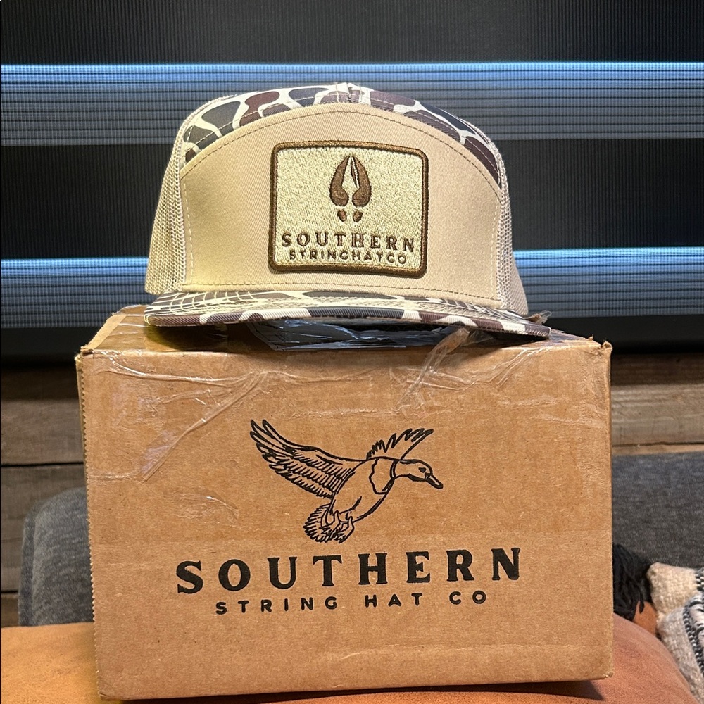 Tan and Brown Hat